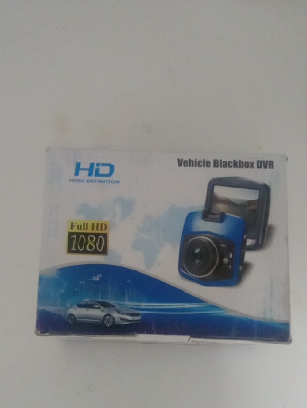 HD 1080 Vehicle Blackbox DVR Dash Camera - Blue